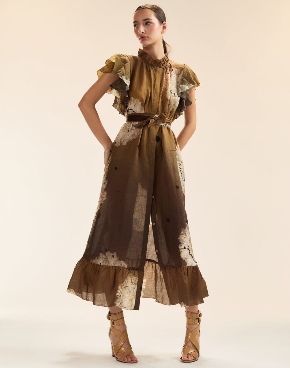 BrownflowerDress3